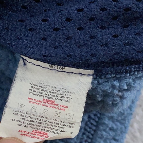 Patagonia Synchilla Fleece Hooded Jacket Women's Small‎ Blue Full Zip Sweater - Picture 10 of 10